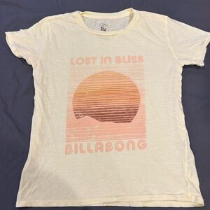 Yellow Billabong t-shirt